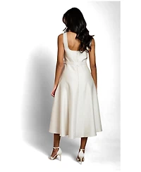 Coast Women's Belted Midi Dress
