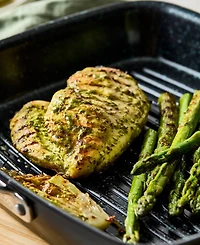 Cuisine::pro Green Stone Aluminum 11" in Ultimate Grill Pan