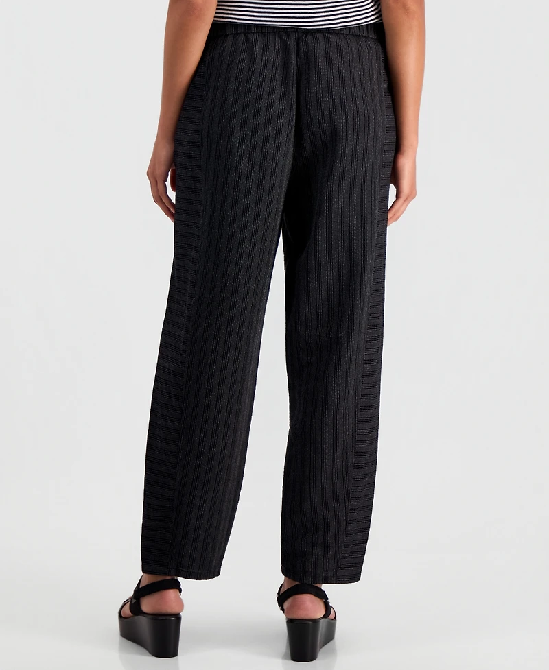 Eileen Fisher Women's High-Rise Ankle Lantern Pants