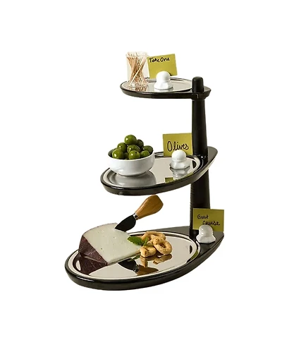 Uncommon Goods Space-Saving Swivel Serving Stand