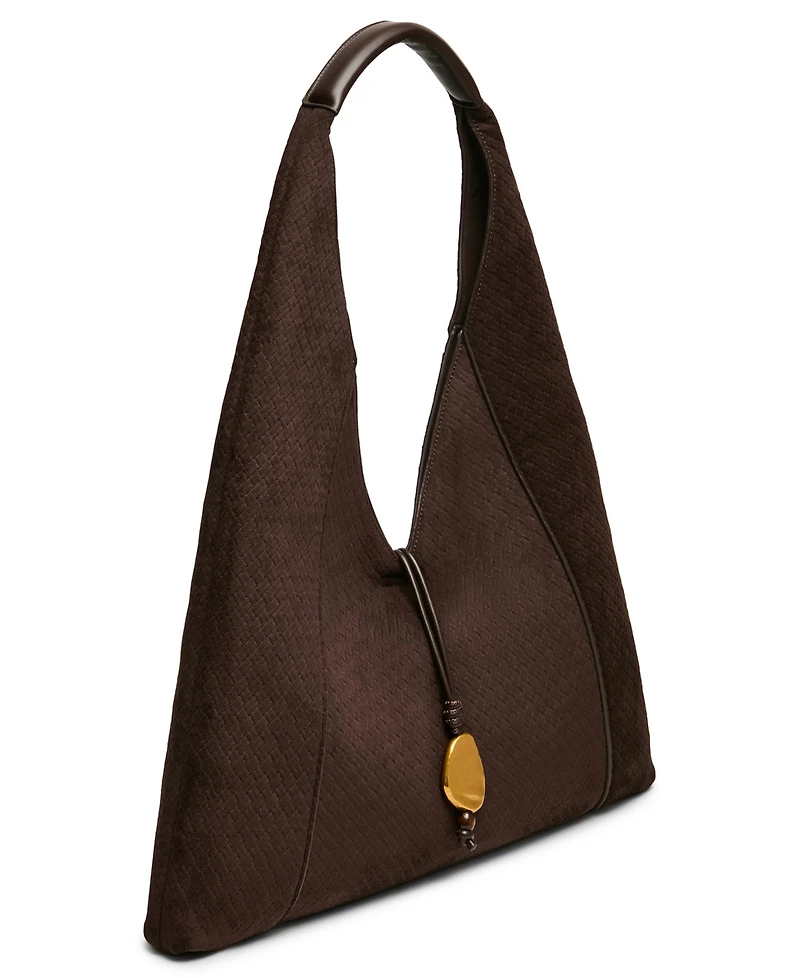 Steve Madden Dari Magnetic Snap Extra-Large Shoulder Handbag