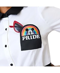 Unique Vintage Women's Plus 1940s Collared Blouse