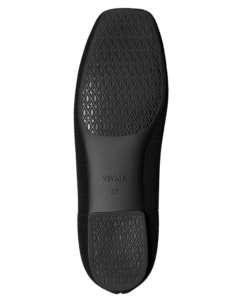 Vivaia Women's Silvie Square-Toe Icon Loafers