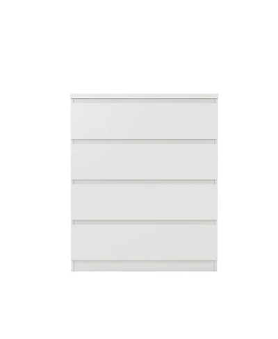 Streamdale Furniture Modern 4-Drawer Storage Dresser 31.5'' Handle-Free Closet Chest