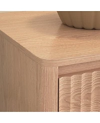 Streamdale Furniture 9-Drawer Mid-Century Modern Wood Dresser and Storage Cabinet