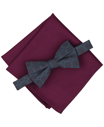 Bar Iii Men's Wilson Bow Tie and Pocket Square, 2-Piece Set