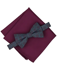 Bar Iii Men's Wilson Bow Tie and Pocket Square, 2-Piece Set