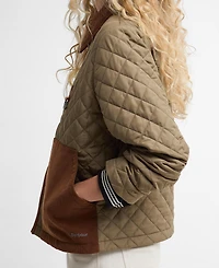 Barbour Women's Aylesby Quilted Front-Zipper Jacket