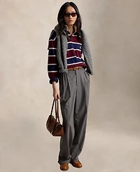 Polo Ralph Lauren Women's Oversized Cotton Rugby Shirt