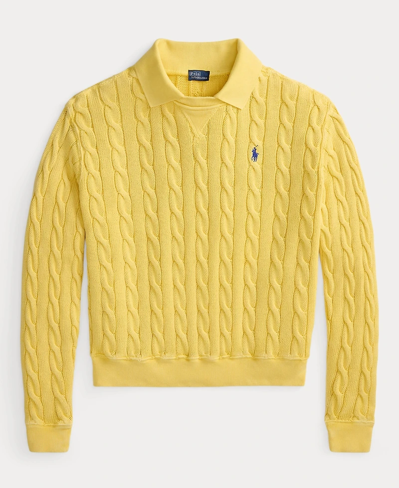 Polo Ralph Lauren Women's Cable-Knit Cotton Sweater