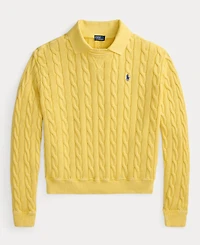 Polo Ralph Lauren Women's Cable-Knit Cotton Sweater