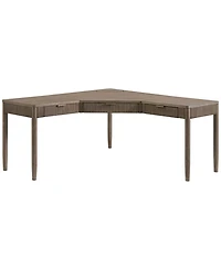 Frandlyn 64" Wood L-Shaped Desk