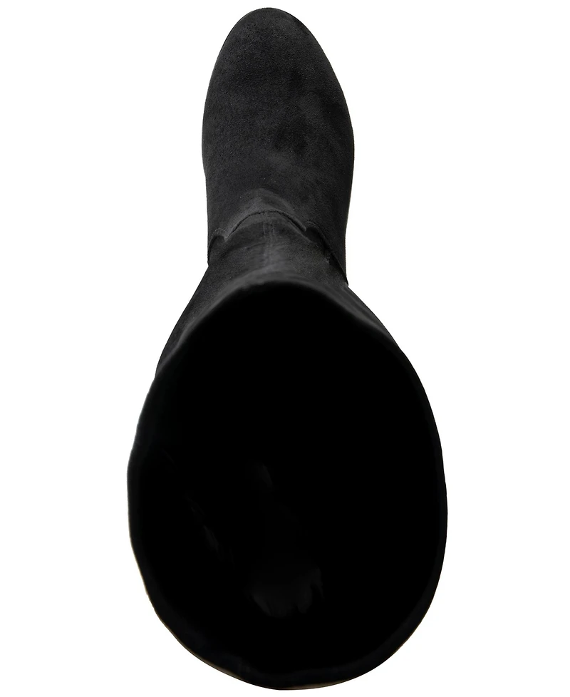 Kensie Women's Louisa Knee-High Stretch Boot