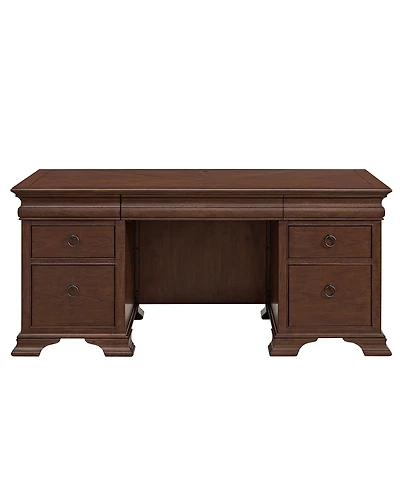 Nelman 30.5" Wood Executive Desk
