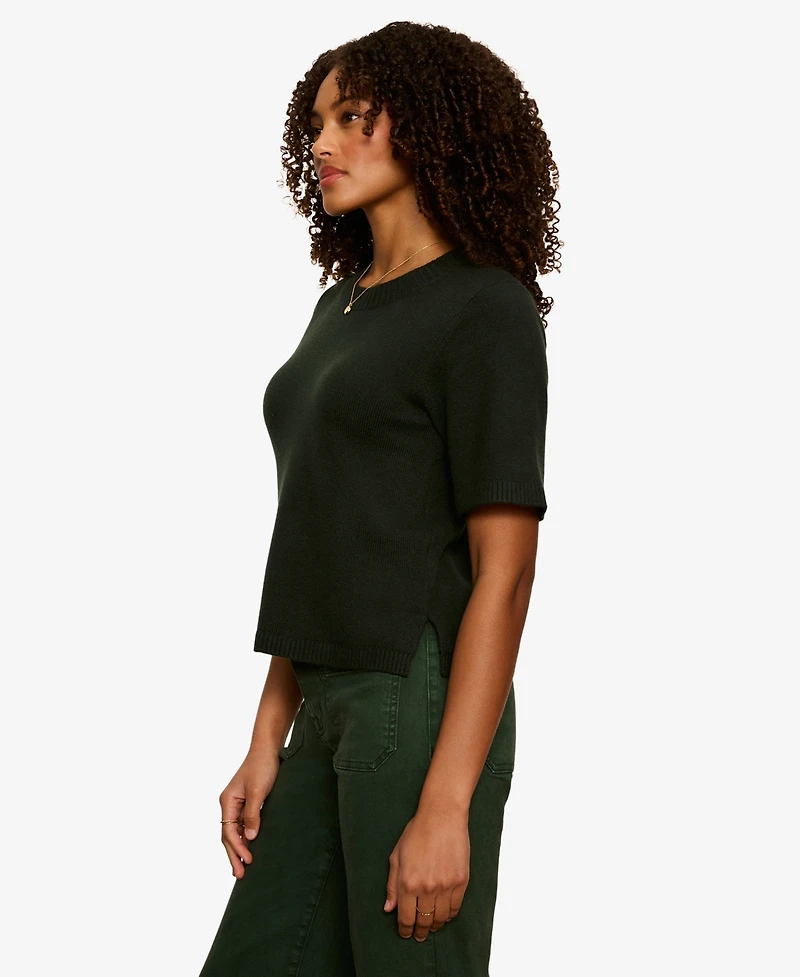Sanctuary Petite Perfect Short-Sleeve Sweater T-Shirt