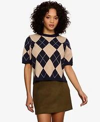 Sanctuary Petite Perfect Semi-Cropped Pull-On Sweater T-Shirt