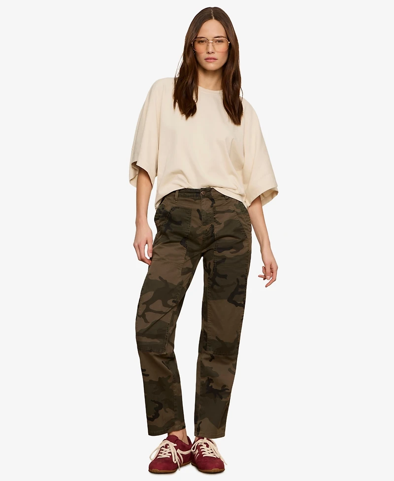 Sanctuary Petite Mid-Rise Tapered Leg Pants