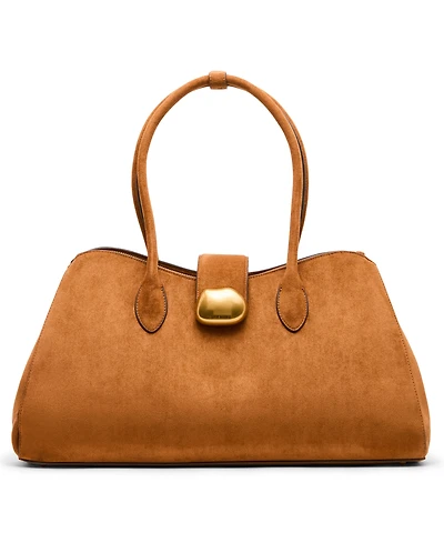 Steve Madden Aurelia Magnetic Snap Extra-Large Shoulder Handbag