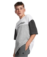 Calvin Klein Boys' 8-20 Short-Sleeve T-Shirt