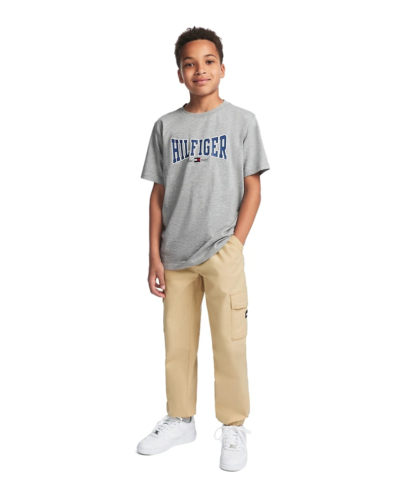 Tommy Hilfiger Boys' 8-20 Logo Cargo Jogger Pants