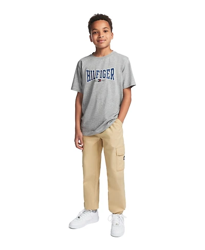 Tommy Hilfiger Boys' 8-20 Logo Cargo Jogger Pants