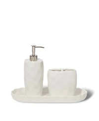 Roselli Trading Company French Impressions -Piece Bath Accessory Set