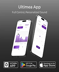 Ultimea Skywave Series 5.1.4ch Wireless Surround Sound System, 760W Dolby Atmos Sound Bar with 8" Subwoofer,2 Wireless Surround Speakers