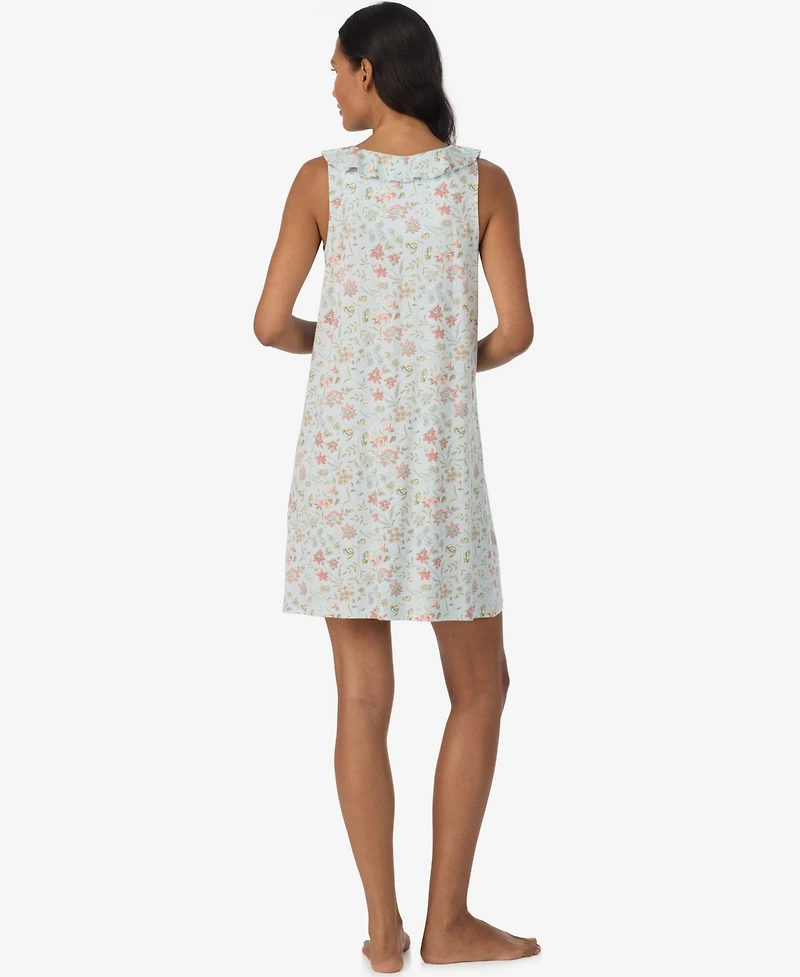 Lauren Ralph Women's Sleeveless Pull-On Short Nightgown