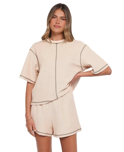 Petal and Pup Women's Melody Knit Short Set