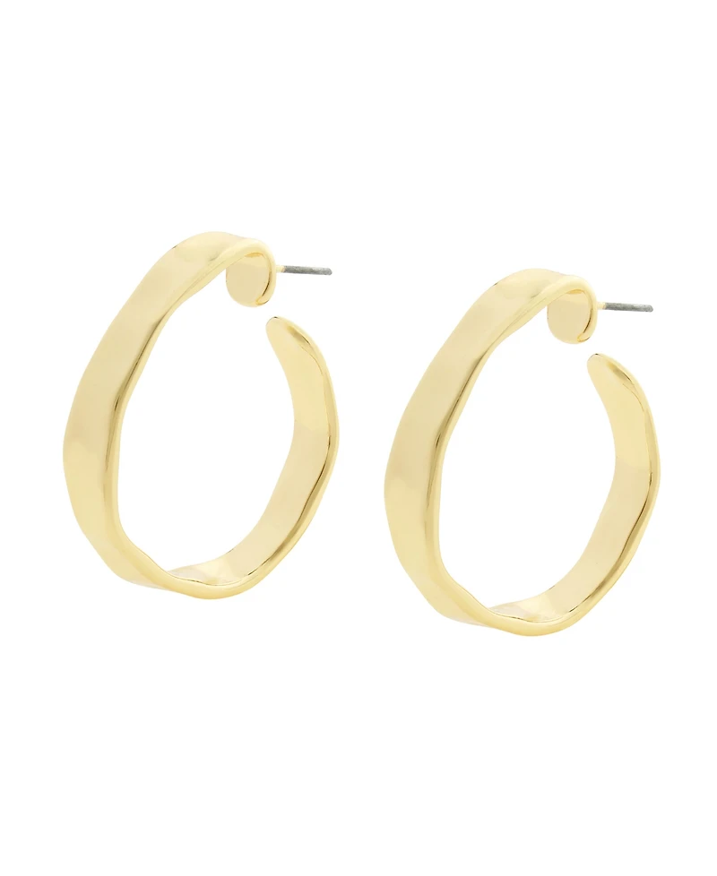 Steve Madden Gold Boho Hoop Earrings