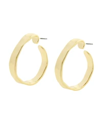Steve Madden Gold Boho Hoop Earrings