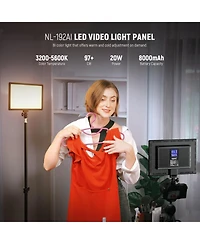Neewer Led Video Light with 192 Led, 20W, 4000mAh