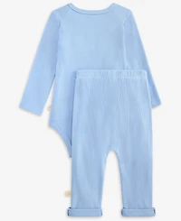 First Impressions Baby Boys' 0M-24M Little Dude Bodysuit and Leggings, 2-Piece Set, Macy's Exclusive