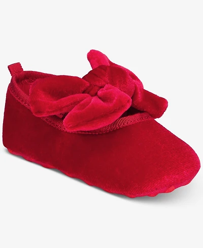 First Impressions Baby Girls' Velvet Soft Ballet Flats, Macy's Exclusive