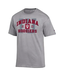 Champion Men's Heather Gray Indiana Hoosiers Varsity T-Shirt