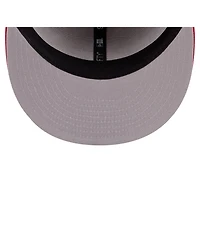 New Era Men's Khaki/Red Los Angeles Angels Ice Cream 9FIFTY Snapback Hat