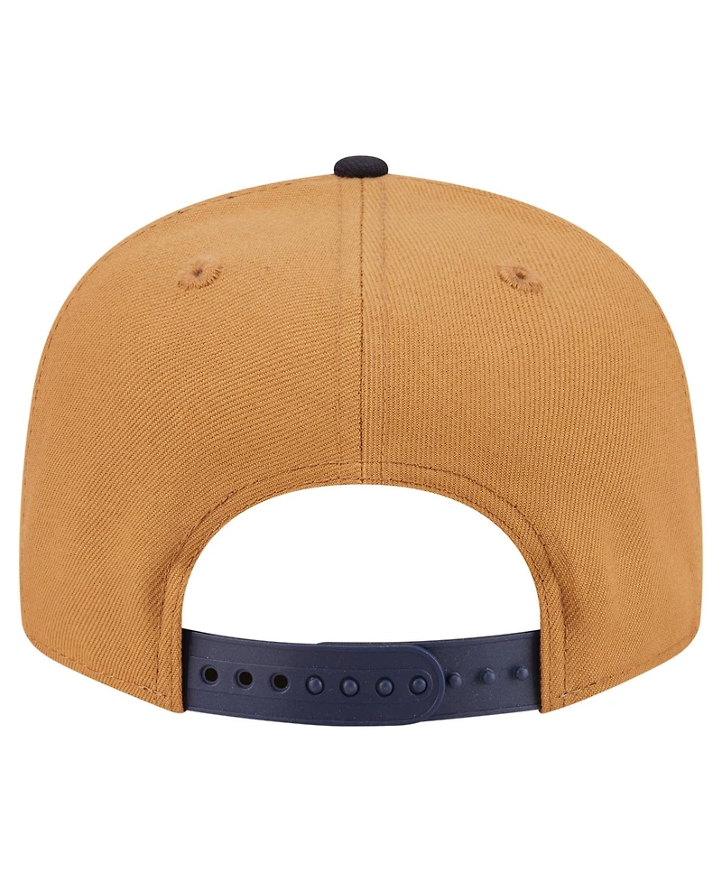 New Era Men's Khaki/Navy Seattle Mariners Ice Cream 9FIFTY Snapback Hat