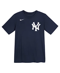 Nike Big Boys and Girls Gerrit Cole Navy New York Yankees Name & Number T-Shirt