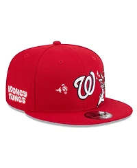 New Era Men's Red Washington Nationals Looney Tunes Bugs Bunny 9FIFTY Snapback Hat