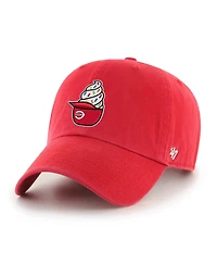 '47 Brand Men's Red Cincinnati Reds Ice Cream Helmet Clean Up Adjustable Hat