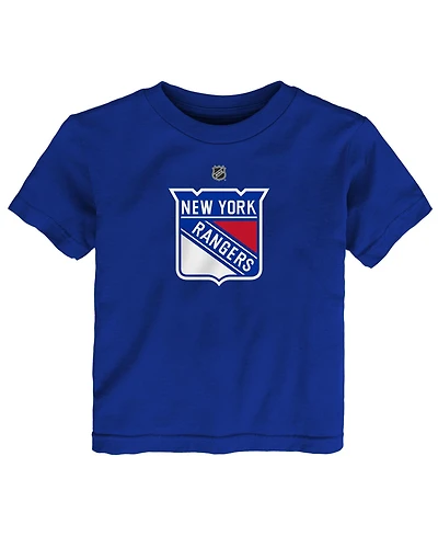 Outerstuff Baby Boys and Girls Blue New York Rangers Primary Logo T-Shirt