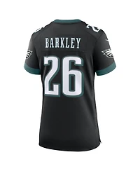 Nike Women's Saquon Barkley Black Philadelphia Eagles Alternate Game Jersey