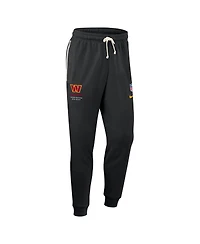 Nike Men's Black Washington Commanders Sideline Standard Issue Dri-fit Taper Pants