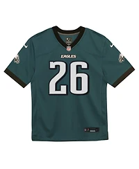 Nike Toddler Saquon Barkley Midnight Green Philadelphia Eagles Team Game Jersey