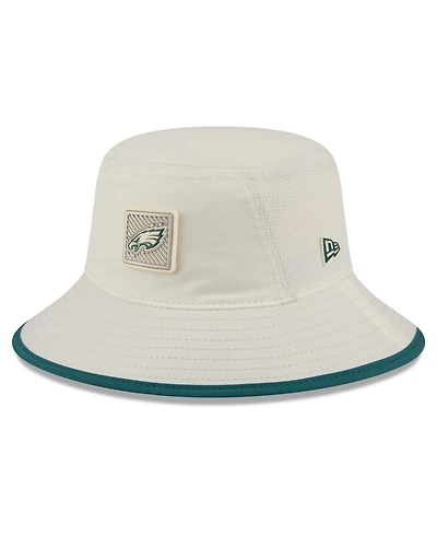 New Era Men's Cream Philadelphia Eagles 2026 Nfl Training Camp Sport Bucket Hat