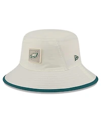 New Era Men's Cream Philadelphia Eagles 2026 Nfl Training Camp Sport Bucket Hat
