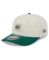 New Era Men's Cream/Green New York Jets 2026 Nfl Training Camp 9SEVENTY Adjustable Hat