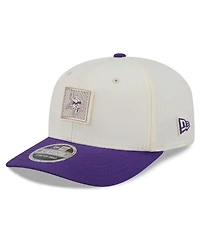 New Era Men's Cream/Purple Minnesota Vikings 2026 Nfl Training Camp 9SEVENTY Adjustable Hat
