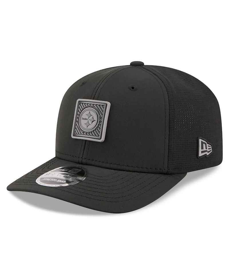 New Era Men's Black Pittsburgh Steelers 2026 Nfl Training Camp 9SEVENTY Adjustable Hat