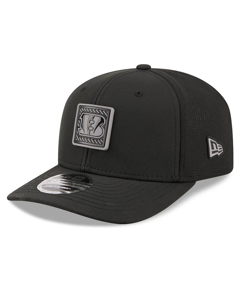 New Era Men's Black Cincinnati Bengals 2026 Nfl Training Camp 9SEVENTY Adjustable Hat